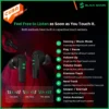 Black Shark Lucifer T6 TWS Earbuds Bluetooth 5.2 Gaming Wireless Earphones 35ms Ultra-Low Latency I Dual Operation Modes